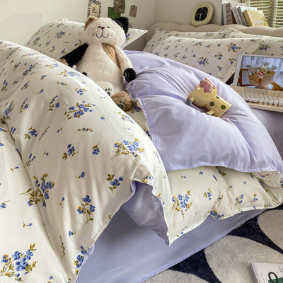 Funda Nórdica de Algodón Lavado para Cama de Estudiante - Image 18