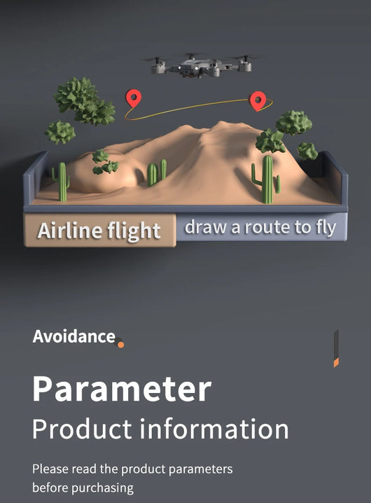 Dron Profesional con Fotografía Aérea HD y Evasión Automática de Obstáculos - Image 40