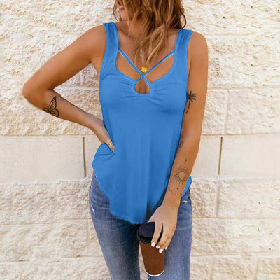 Blusa Camiseta Básica Mujer Colores Sólidos Estilo Europeo - Image 3
