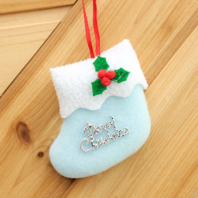 Set de 4 Adornos Navideños para Calcetines - Decoraciones Colgantes para Árbol de Navidad - Image 5