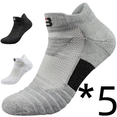 Calcetines Deportivos Cortos Antideslizantes de Algodón para Correr - Image 8