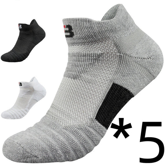 Calcetines Deportivos Cortos Antideslizantes de Algodón para Correr - Image 8