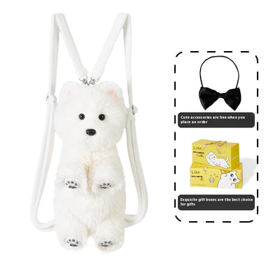 Peluche Perro West Highland Blanco Suave y Adorable - Image 9