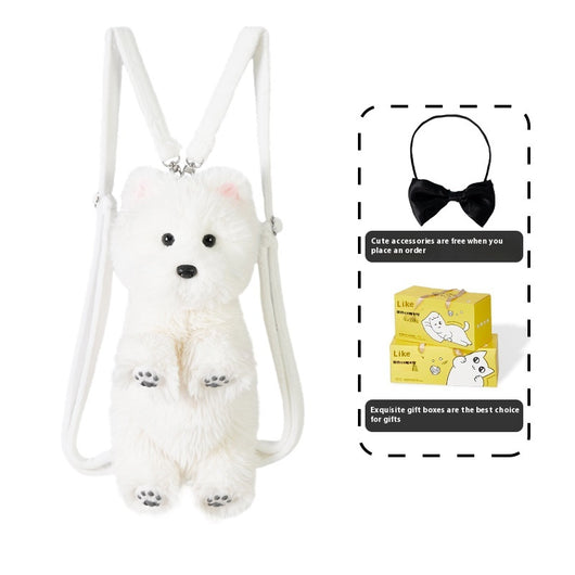 Peluche Perro West Highland Blanco Suave y Adorable - Image 9