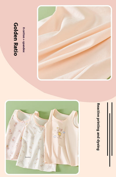 Camiseta Tirantes de Algodón para Niñas - Talla Grande - Image 20