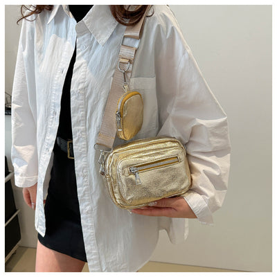 Bolsa Crossbody Cuadrada Estilo Occidental con Correa Ancha - Práctica y Elegante - Image 22