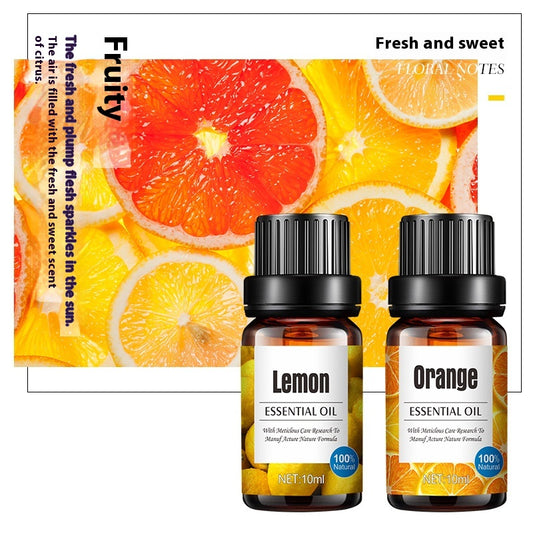 Difusor de Aroma con Aceite Esencial de Naranja Dulce y Lavanda 10ml