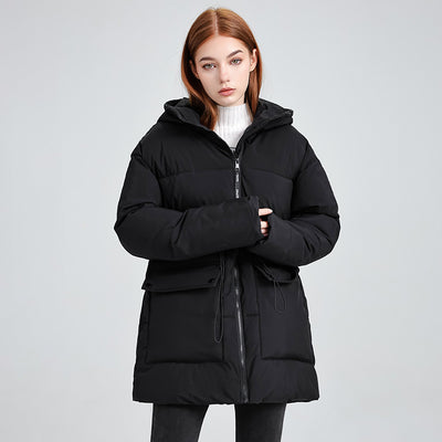 Chaqueta Acolchada de Algodón con Capucha - Versátil y Elegante - Image 6