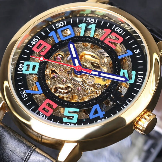 Reloj Automático Esqueleto para Hombre - Diseño Mecánico Sofisticado - Image 10