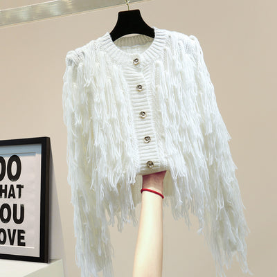 Cardigan de Lana Pura para Mujer - Suéter Clásico de Manga Larga - Image 7