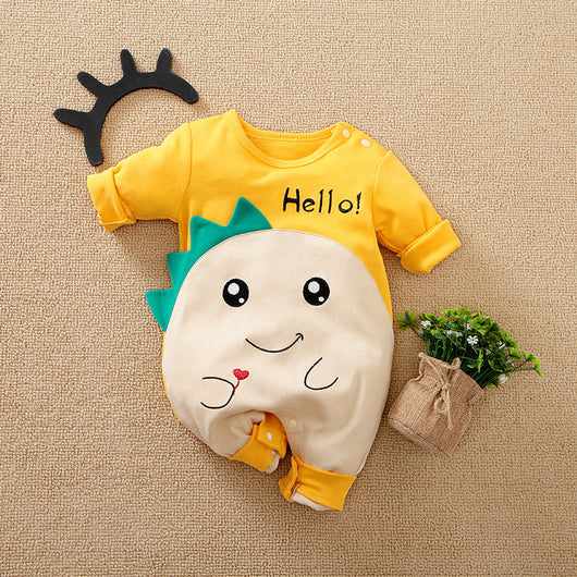 Mameluco Infantil Coreano de Algodón con Diseño Animal - Image 7