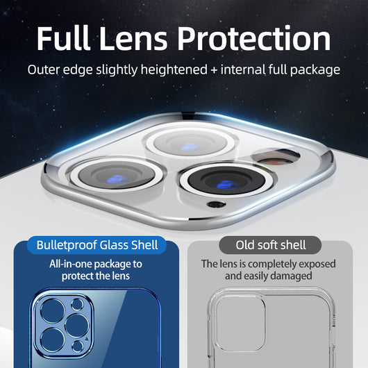 Funda Espejo Transparente Antigolpes con Cristal Templado - Image 10