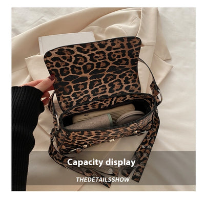 Bolso Bandolera Personalizado Estampado Leopardo Motocicleta para Mujer - Image 35