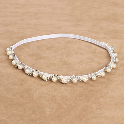 Diadema Infantil con Perlas y Flores - Image 12