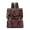 Mochila Vintage con Relieve Embosado