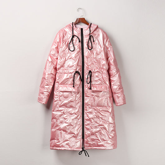 Abrigo Acolchado de Algodón Cálido y Moderno para Invierno - Image 11
