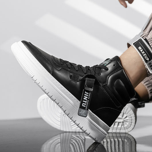 Botines Blancos para Hombre Estilo Coreano - Image 8