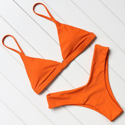 Bikini Push Up Rojo - Traje de Baño Realzador para Mujer - Image 24