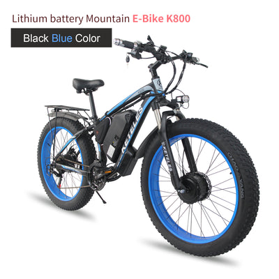 Bicicleta Eléctrica Dual Motor 21 Velocidades con Frenos de Aceite y Batería de Litio - Image 15