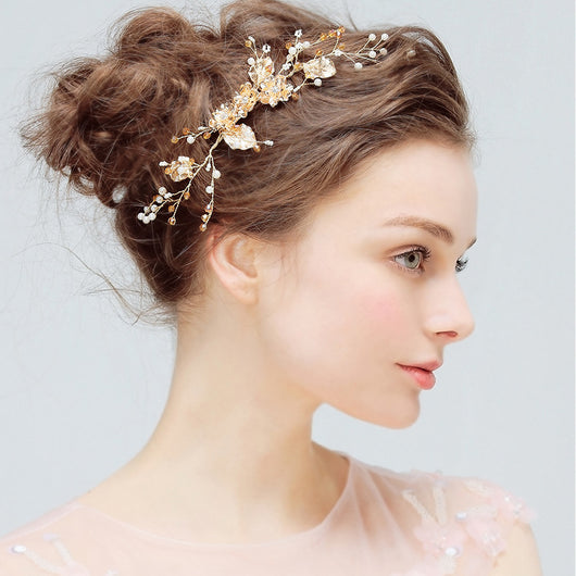 Peine de Novia Cristal Diamante - Accesorio de Joyería Hecho a Mano - Image 3