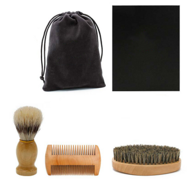 Peine Doble Cara para Barba y Plantilla de Afeitado Profesional - Image 4