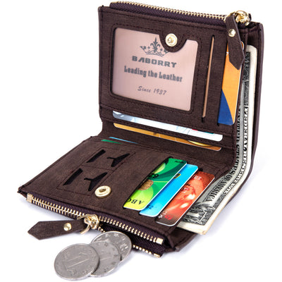 Billetera Corta para Hombre con Protección RFID - Paquete Mayorista - Image 4