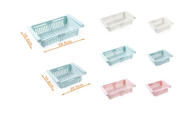 Cesta Organizadora de Refrigerador Extensible Multiuso para Cocina - Image 43