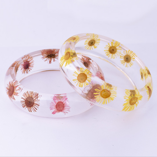 Pulsera de Flores de Cosmos Rosa - Image 3