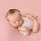 Diadema Infantil con Perlas y Flores