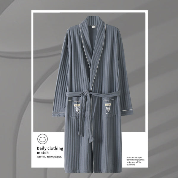 Pijama Hombre Algodón Manga Larga Primavera Otoño - Image 6
