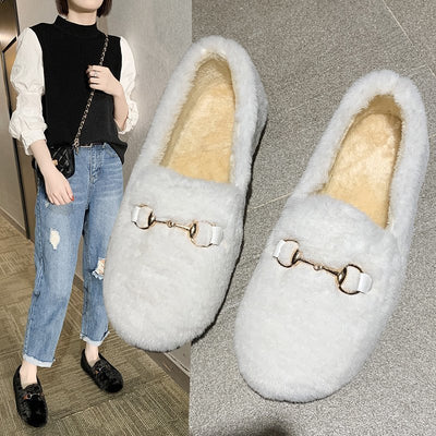 Zapatillas Tipo Mocasín Acolchadas con Suela Plana - Comodidad de Tendencia - Image 9