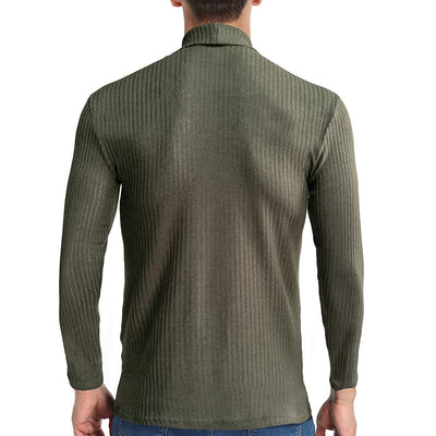 Suéter Cuello Alto Térmico de Manga Larga para Hombre - Image 10