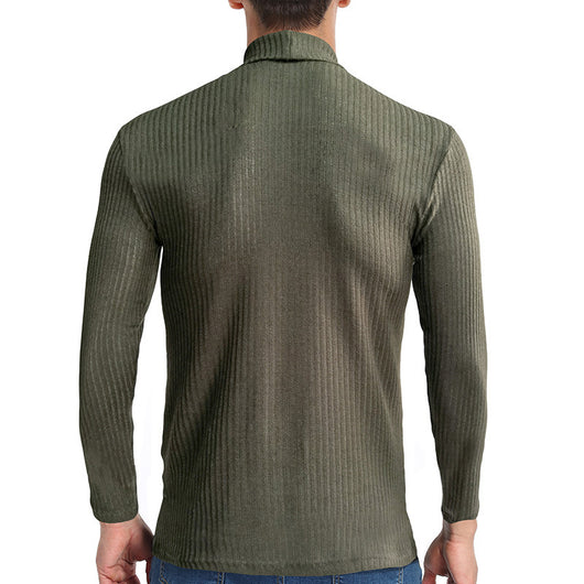 Suéter Cuello Alto Térmico de Manga Larga para Hombre - Image 10