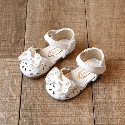Sandalias Princesa con Moño para Niñas - Zapatos Cómodos para Bebés y Niñas Pequeñas - Image 5
