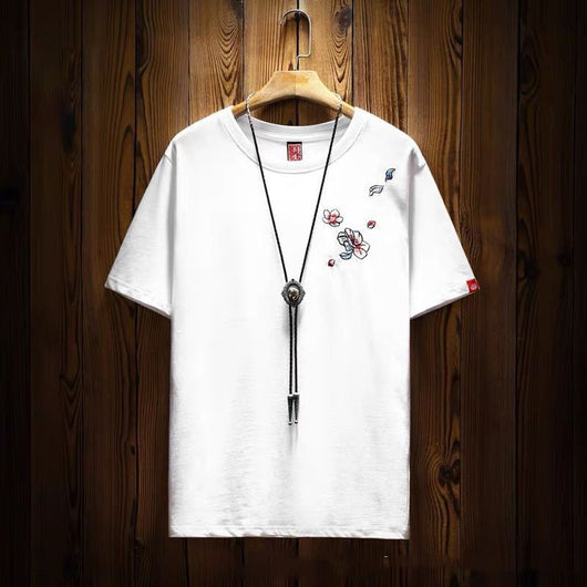 Camiseta Étnica Manga Corta para Hombre - Image 3