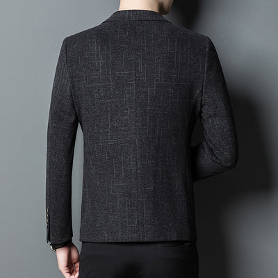Blazer Casual Elástico Slim Fit Coreano para Hombre - Image 5