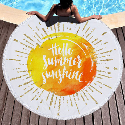 Toalla de Playa Microfiber Premium - Secado Rápido y Diseño Estampado - Image 2