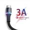 Cable USB Tipo C de Carga Rápida para Samsung S10 S9 y Xiaomi Mi9