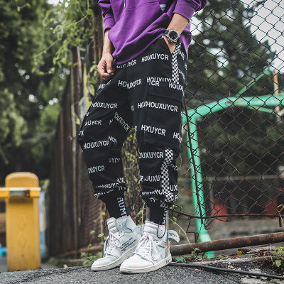 Pantalones de Moda Estampado Letras para Hombre - Comodidad y Estilo - Image 21