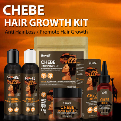 Aceite Chebé Africano para Cabello Denso y Fortalecido - Tratamiento Regenerador de Seda