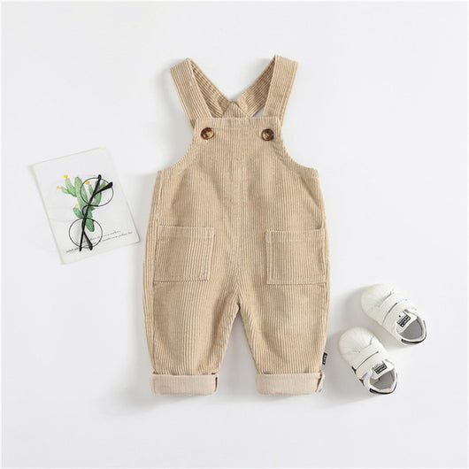Pantalones de Mezclilla con Tirantes para Niños y Niñas - Image 24