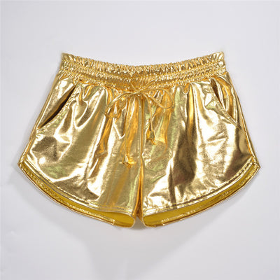 Shorts Metalizados Brillantes para Looks Casuales - Image 4