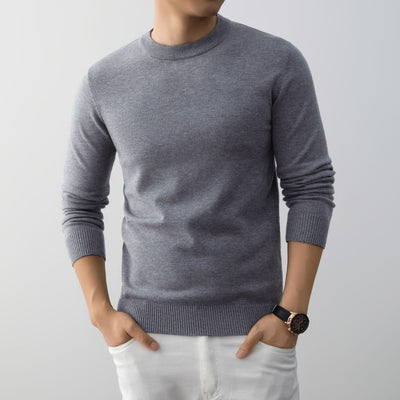 Suéter Minimalista de Cuello Redondo para Hombre - Image 11