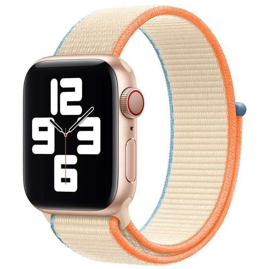 Correa de Reloj Nylon Trenzada Bicolor con Velcro - Image 4
