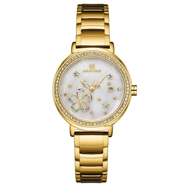 Reloj de Pulsera Floral Acero Inoxidable para Mujer - Image 13