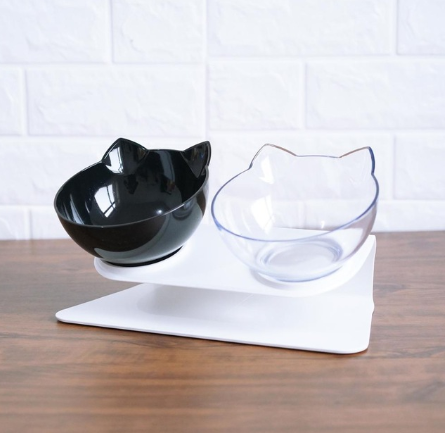 Comedero Inclinado Transparente para Gatos con Boca Oblicua - Image 15