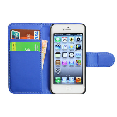 Funda de Cuero Sintético para iPhone con Soporte y Ranuras para Tarjetas - Image 7