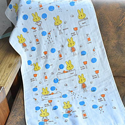 Toalla de Baño Infantil Doble Capa con Estampado Cartoon - Image 10