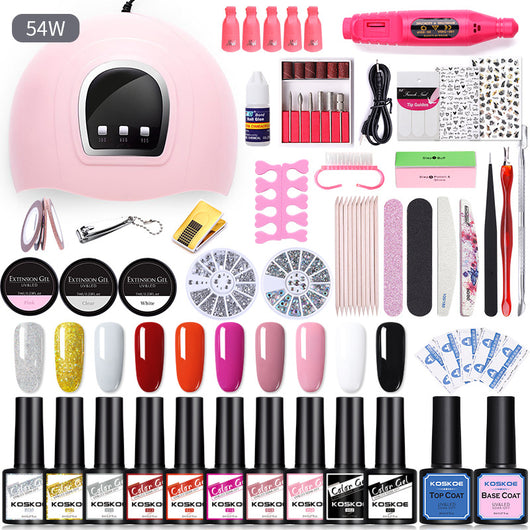 Kit de Esmalte Gel con Máquina LED para Uñas Brillantes - Image 5