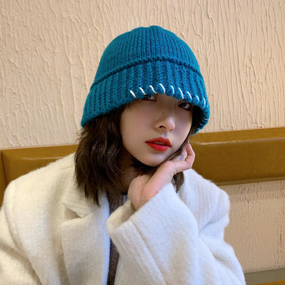 Gorro Tejido Mujer Versátil con Costuras Reforzadas - Image 12